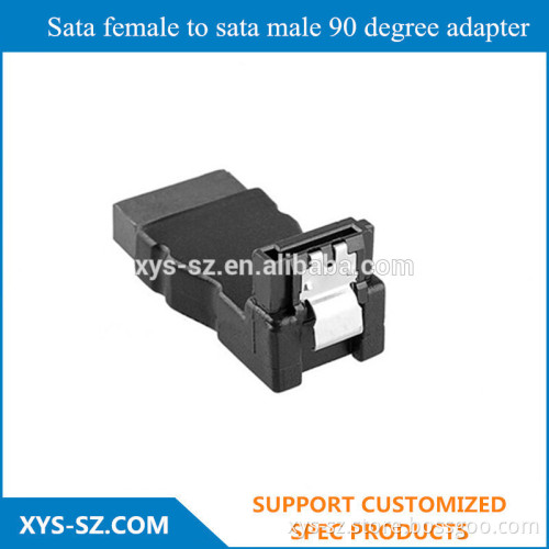 Sata female to sata male 90 degree adapter